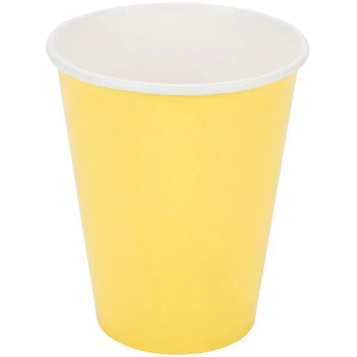 Mimosa Yellow Paper Cups 9oz | 24ct