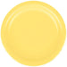 Light Yellow Round Lunch Dessert Plates 7" | 24ct - Zurchers