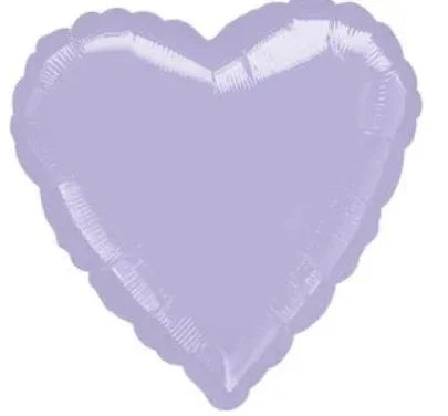 Lilac Heart Mylar Balloon 18" | 1ct.