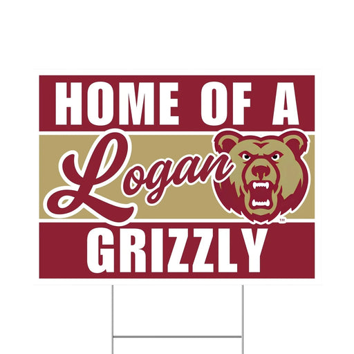 Logan High School Spirit Yard Sign 24" x 18" | 1 ct