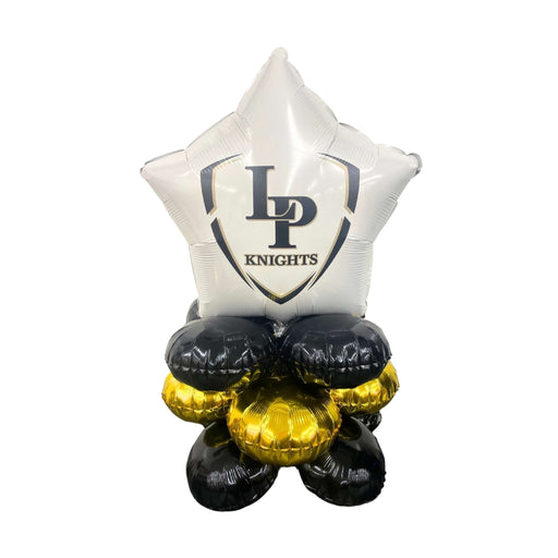 Lone Peak High School Air-filled Balloon Quad 17" | 1ct