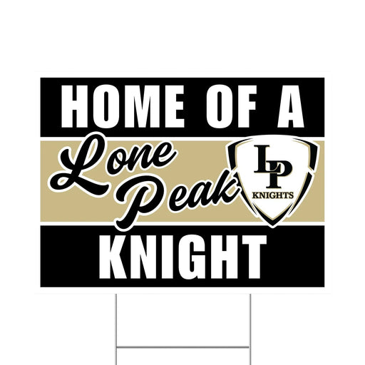 Lone Peak High School Spirit Yard Sign 24" x 18" | 1 ct