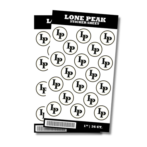 Lone Peak High School Sticker Seal 1" | 36 ct