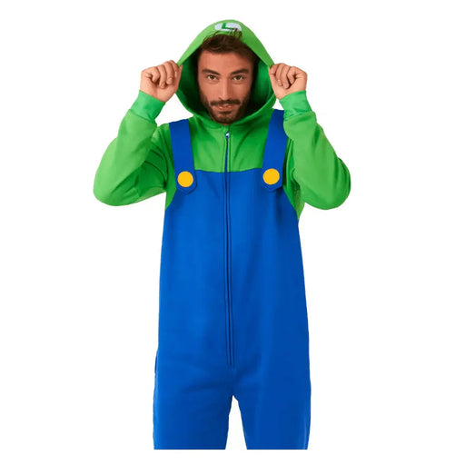 OppoSuits Luigi Onesie Adult | 1ct
