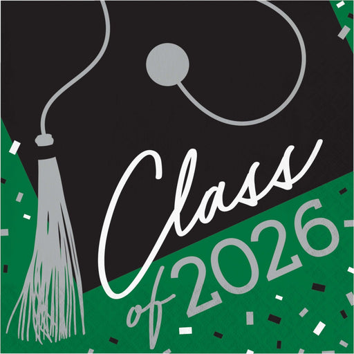 Luncheon Napkin Classic 2026 Emerald Green | 36ct