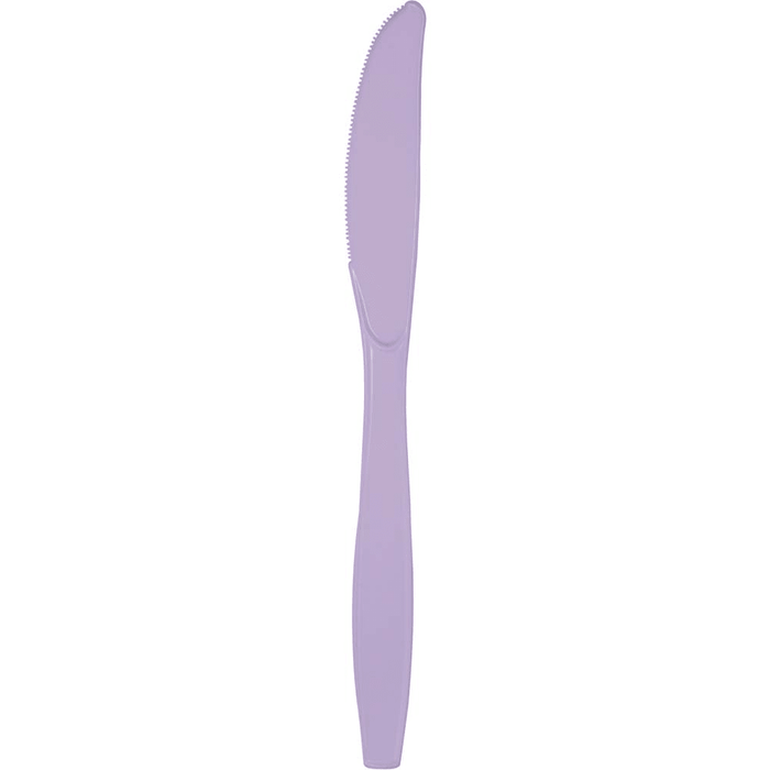 Luscious Lavender Premium Plastic Knives 24 | ct - Zurchers