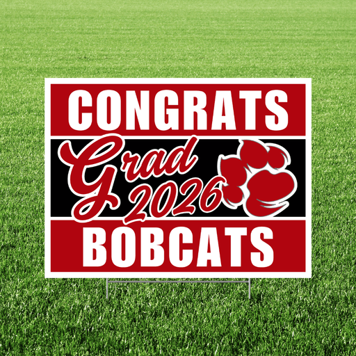 Madison ID Grad Yard Sign 18x24" | 1ct