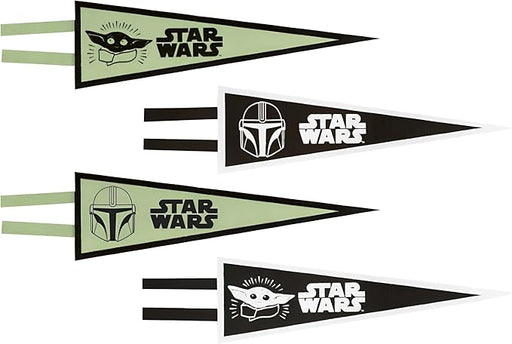 Mandalorian Fabric Pennants | 4ct