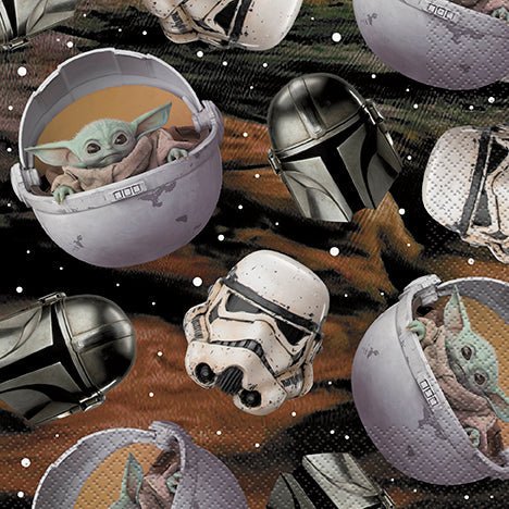 Mandalorian Lunch Napkins | 16ct