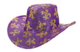 Mardi Gras Sequin Cowboy Hat | 1ct