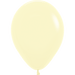 Matte Yellow Latex Balloon w/ Helium & Hi - Float, 11" | 1 ct - Zurchers