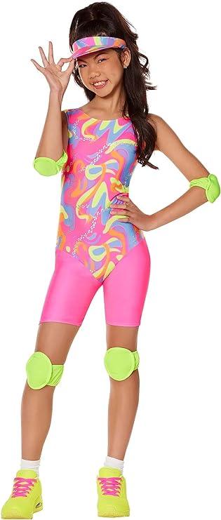 Halloween Barbie The Movie Skating Barbie Costume Child Med | 1 ct