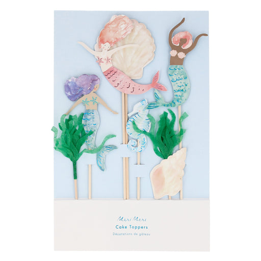 Mermaid Cake Toppers | 7ct