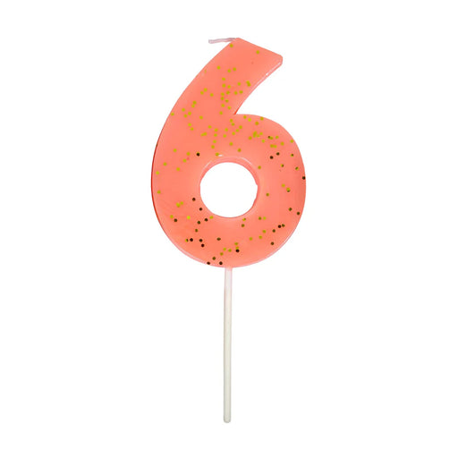 Coral #6 Candle | 1ct