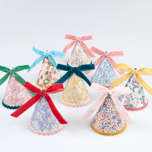 Liberty Floral Party Hats | 8ct