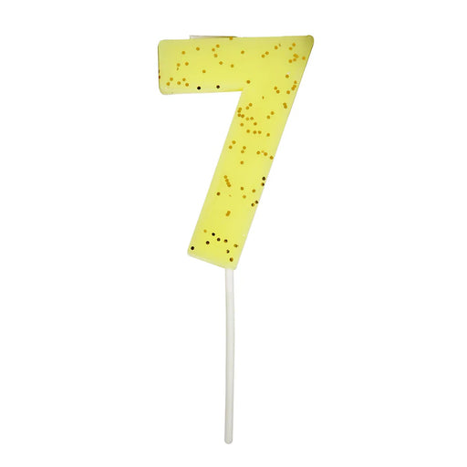 Yellow #7 Candle | 1ct