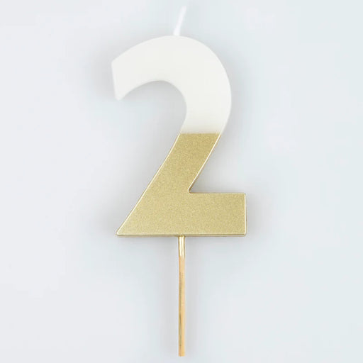 Gold Dipped #2 Candle | 1ct