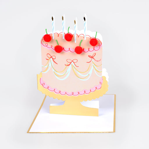 Cherry Cake Birthday Card | 1ct