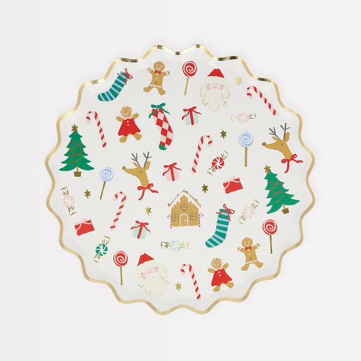 Single Jolly Christmas Side Plate