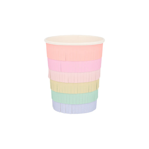 Rainbow Sun Fringe Cups | 8ct