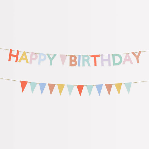 Happy Birthday Mini Garland Matchbox | 2ct