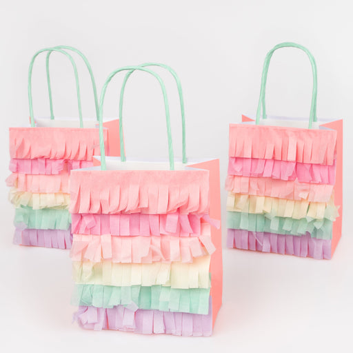 Meadow Unicorns Fringe Party Bags | 8ct