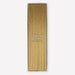 Super Skinny Gold Candles in clear packaging with metallic gold slim birthday candles.
