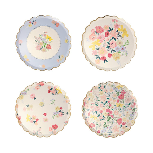 English Garden Side Plates | 8ct