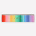 Rainbow Twisted Mini Candles in clear packaging with 50 mini spiral birthday candles arranged in assorted rainbow colors.