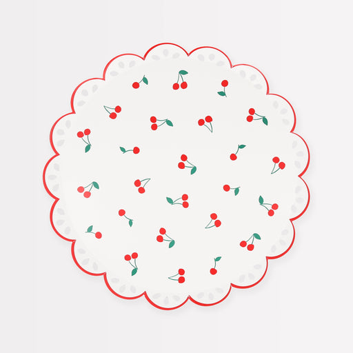 Cherry Pattern Side Plates | 8ct