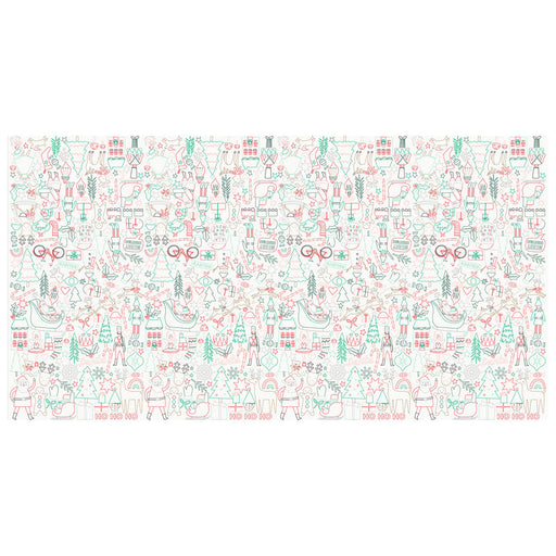 Christmas Coloring Activity Tablecloth