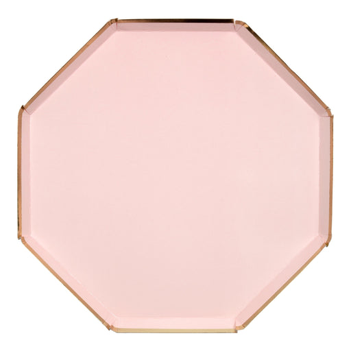 Dusky Pink Dinner Plates | 8ct