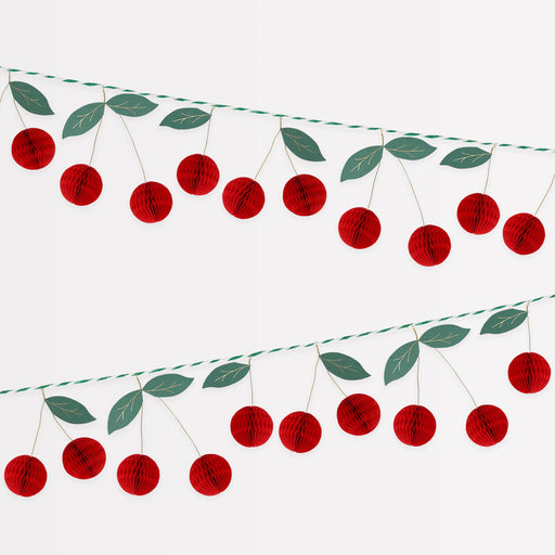Cherry Honeycomb Garland | 1ct