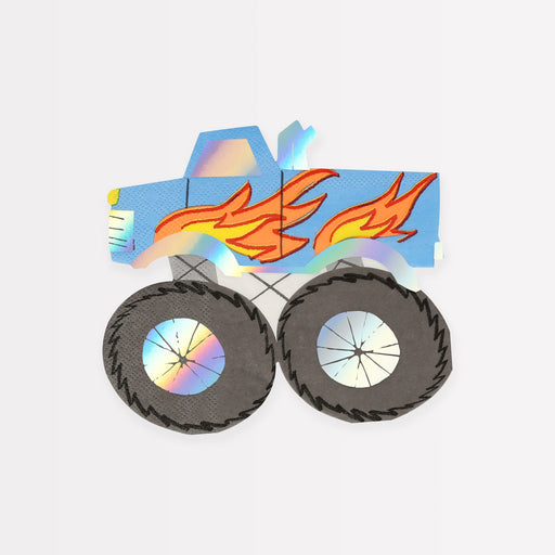 Monster Truck Napkin | 16ct