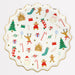 Single Jolly Christmas Dinner Plate