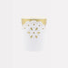 White Lace Style Cup with scalloped trim, floral cutout details, and soft gold interior accents on a white background.
