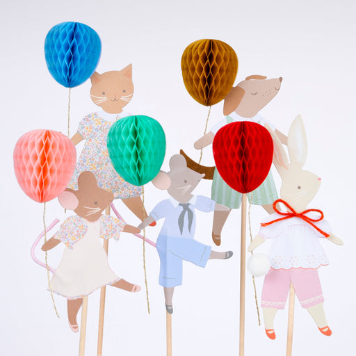Animal Friends Cake Toppers | 5ct