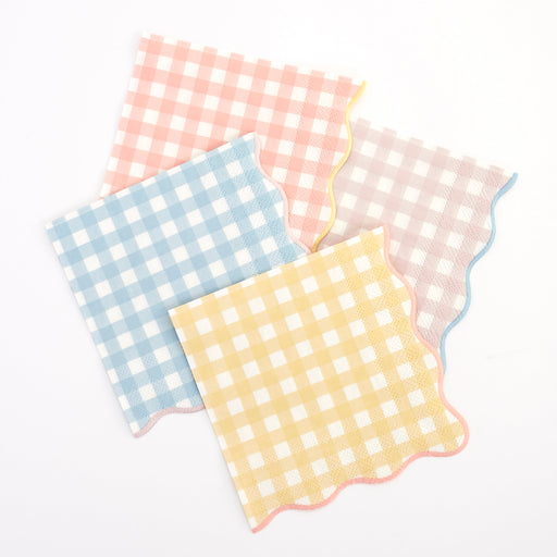 Gingham Large Napkins | 20ct