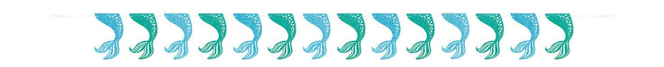 9ft Garland Decoration Mermaid - Party Supplies