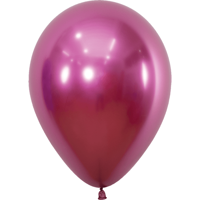 Metallic Burgundy Latex Balloon w/ Helium & Hi - Float, 11" | 1 ct - Zurchers