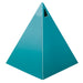 Metallic Teal Pyramid Balloon Weight - Party Supplies