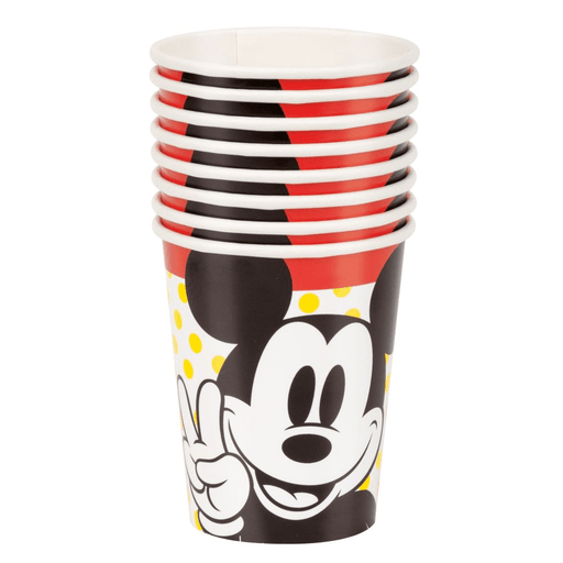 Mickey Mouse Paper Cups 9oz | 8ct