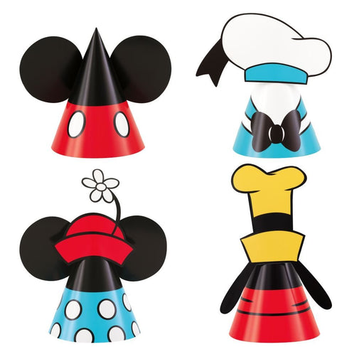 Mickey Mouse party Hats | 8ct