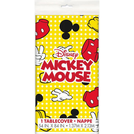 Mickey Mouse plastic tablecover 54"x84" | 1ct