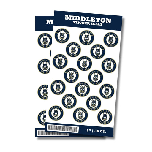 Middleton High School Sticker Seal 1" | 36 ct