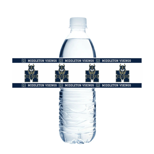 Middleton High School Water Bottle Labels | 12 ct