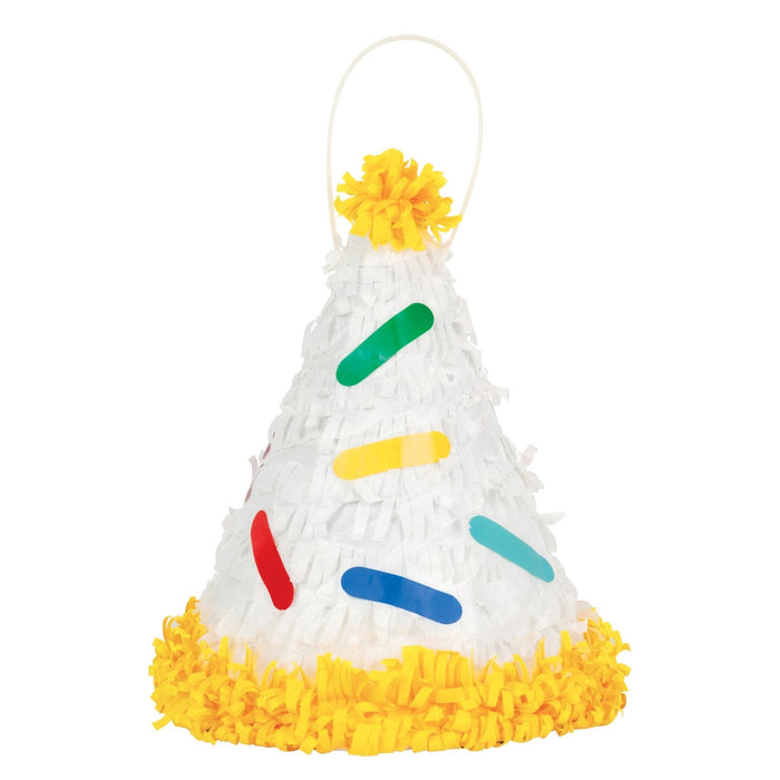 Mini Pinata Party Hat Decoration
