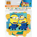 Packaged Minions Happy Birthday 6-foot banner with colorful letters and Despicable Me Minions character decorations.