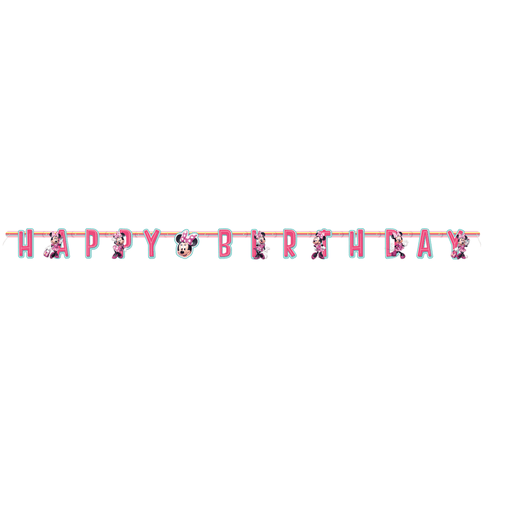 Minnie Mouse happy birthday banner 6' | 1ct