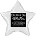 Missionary Welcome Home Sister Spanish Mylar Balloon 17" | 1 ct